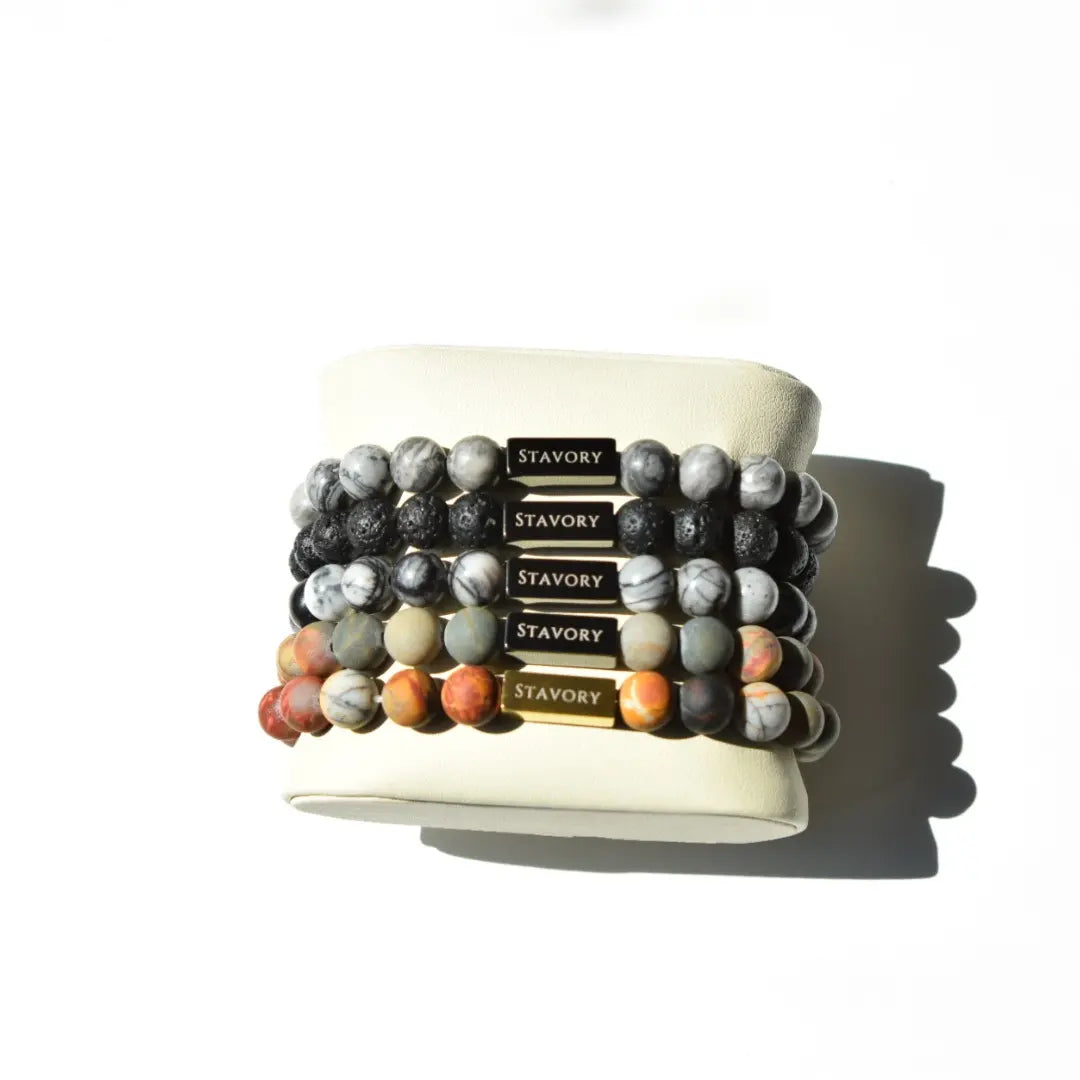 Stavory Agate prosperity bracelet